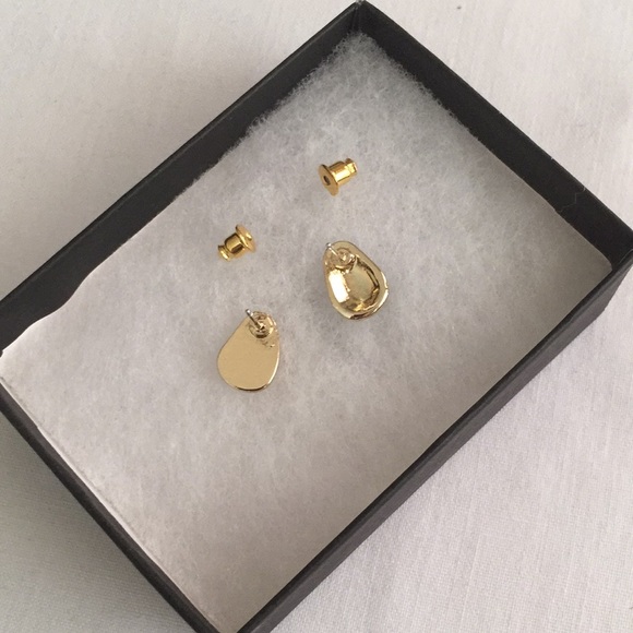 🍏50% OFF/3+...Asymmetrical Avocado Stud Earrings - Picture 6 of 7